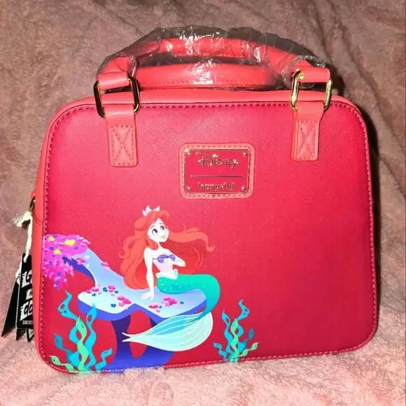 Loungefly Disney Lil Mermaid 35th Anniversary Ariel Cosplay - Picture 3 of 6